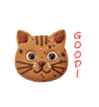 ニャンククッキー、ねっとり一言（個別スタンプ：4）