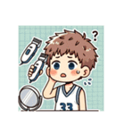 バスケットボール部キャラ（個別スタンプ：24）