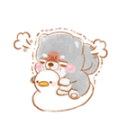 生活❤️いやしばいぬ❤️黒柴（個別スタンプ：29）