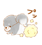生活❤️いやしばいぬ❤️黒柴（個別スタンプ：30）