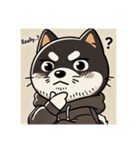 黒柴おじごん5（個別スタンプ：3）