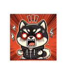 黒柴おじごん5（個別スタンプ：5）