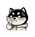 黒柴おじごん5（個別スタンプ：8）
