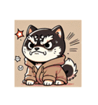 黒柴おじごん5（個別スタンプ：9）