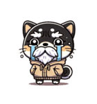 黒柴おじごん5（個別スタンプ：14）