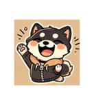 黒柴おじごん5（個別スタンプ：15）