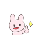 情緒不安定なうさぴこ（個別スタンプ：29）
