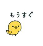うろうろ動物スタンプ1/あいさつ編（個別スタンプ：22）