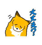 キツネ達の毎日使えるスタンプ（個別スタンプ：25）