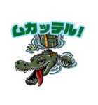 ポップなタトゥースタンプ(日本語)（個別スタンプ：18）
