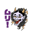 ポップなタトゥースタンプ(日本語)（個別スタンプ：28）