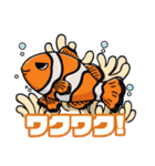 ポップなタトゥースタンプ(日本語)（個別スタンプ：30）