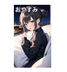 知的むっつりなハーフアップ海賊女の子（個別スタンプ：4）