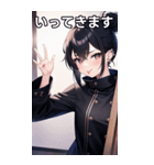 知的むっつりなハーフアップ海賊女の子（個別スタンプ：5）