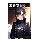 知的むっつりなハーフアップ海賊女の子（個別スタンプ：19）