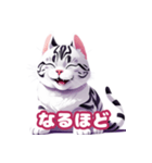 アメショーのコテツ（個別スタンプ：3）