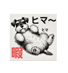 元気なシュナウザー（個別スタンプ：20）