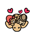 カメ吉とくるまるちゃん5（個別スタンプ：39）