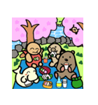 カメ吉とくるまるちゃん5（個別スタンプ：40）