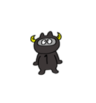 全身タイツのねこ（個別スタンプ：4）