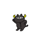 全身タイツのねこ（個別スタンプ：5）