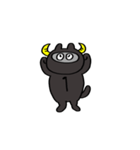 全身タイツのねこ（個別スタンプ：6）