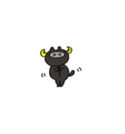 全身タイツのねこ（個別スタンプ：10）