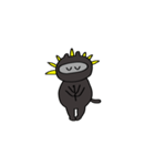 全身タイツのねこ（個別スタンプ：15）