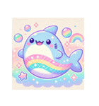 ゆめかわ海の仲間たち（個別スタンプ：9）
