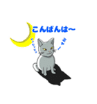 聞き上手なしろねこ くうの日常 2（個別スタンプ：18）