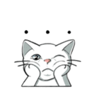 聞き上手なしろねこ くうの日常 2（個別スタンプ：22）