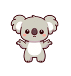 コアラの生活 (にほんご) Ver2（個別スタンプ：34）