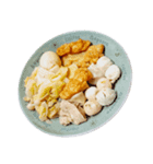 食品シリーズ : ノスタルジックなべ物 #3（個別スタンプ：1）