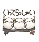 我らシマエナガ三兄弟！（個別スタンプ：17）