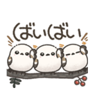 我らシマエナガ三兄弟！（個別スタンプ：40）