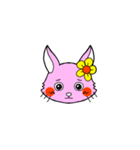 励ましうさちゃん（個別スタンプ：38）