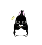 くろウサちゃん（個別スタンプ：3）