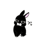くろウサちゃん（個別スタンプ：12）