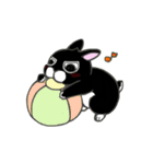 くろウサちゃん（個別スタンプ：18）