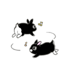 くろウサちゃん（個別スタンプ：30）