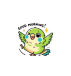 英語でマメルリハ（個別スタンプ：3）