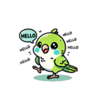英語でマメルリハ（個別スタンプ：8）