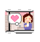 ドット・キャスター（個別スタンプ：21）