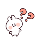 無難な毎日に♡ゆるいうさぎ（個別スタンプ：24）
