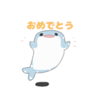 かわいいジンベエザメちゃん（個別スタンプ：21）