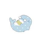 かわいいジンベエザメちゃん（個別スタンプ：36）