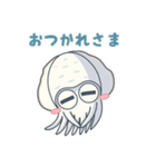 エギング好きの為のアオリイカ挨拶スタンプ（個別スタンプ：8）