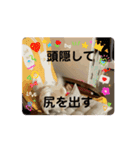 動く！我が家のシフォンさんスタンプ（個別スタンプ：4）