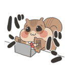 げんきなりすのあかちゃん(おしごと)（個別スタンプ：18）