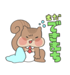 げんきなりすのあかちゃん(おしごと)（個別スタンプ：21）